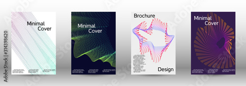 Cover design template set 