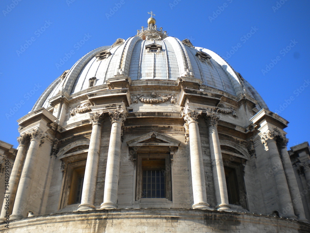 The dome of St. Peter's Basillica