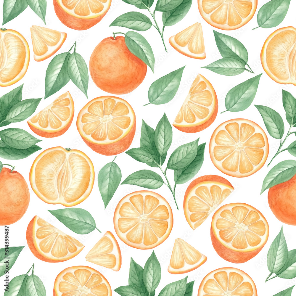 Pattern of orange Pattern of orange