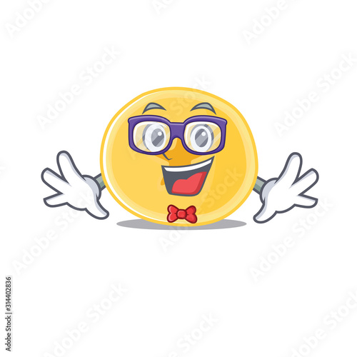 cartoon character of Geek banana chips design