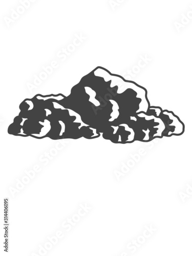 Clipart Design Steinhaufen 