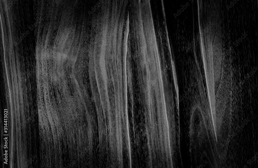 Naklejka premium Black Wood texture abstract background