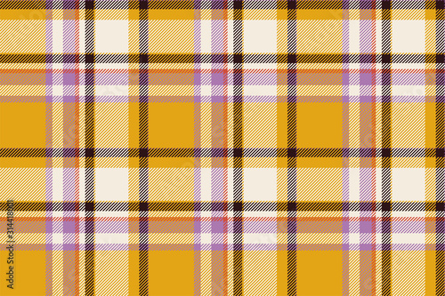 Tartan scotland seamless plaid pattern vector. Retro background fabric. Vintage check color square geometric texture.