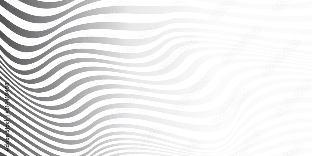 Abstract lines. 3d graphic liquid effect. Stripe vector background. Grey ribbons on white backdrop. Abstract lines. 3d graphic liquid effect. Stripe vector background. Grey ribbons on white backdrop.