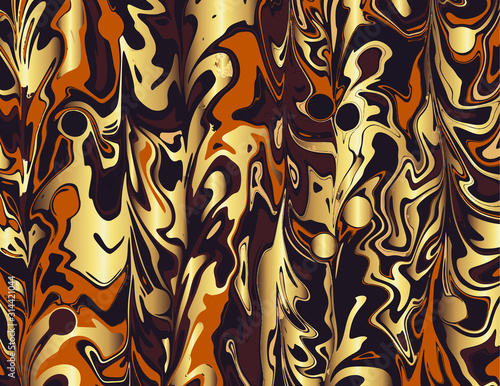 Marble abstract Coffee texture vector