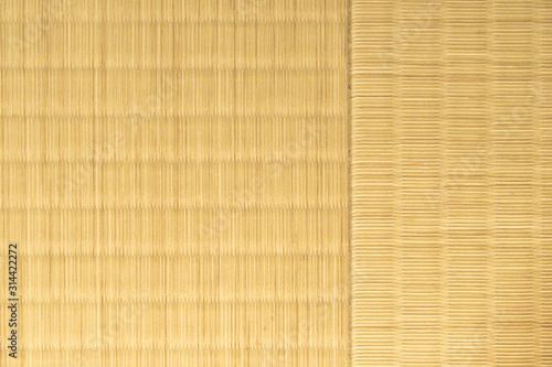 Canvas Print japanese tatami mat floor texture