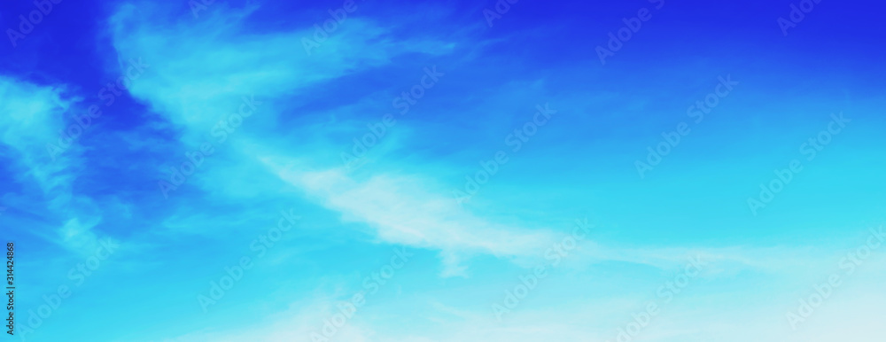 The sky is blue with clouds, beautiful by nature. The sky is blue with clouds, beautiful by nature.
