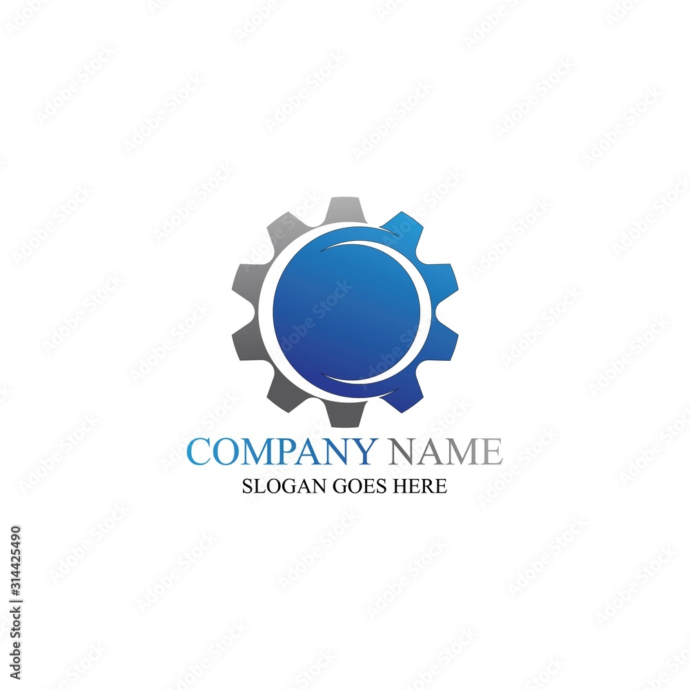 Gear Logo Template vector icon illustration Gear Logo Template vector icon illustration