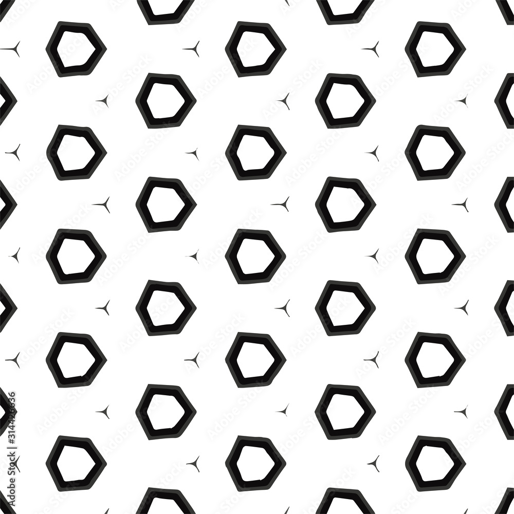 Fototapeta premium Abstract geometric pattern in ornamental style. Seamless desing texture.