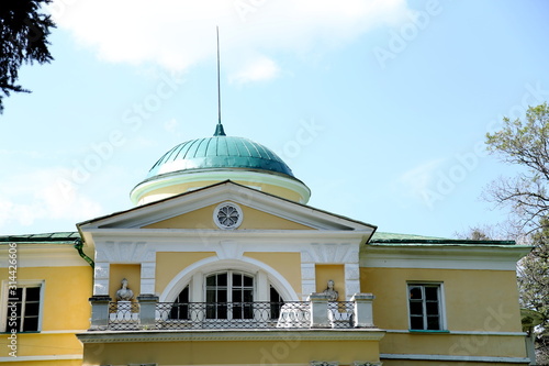 Brattsevo is a manor complex on the Skhodna River. Moscow, Russia.  Built around 1813-1815. photo