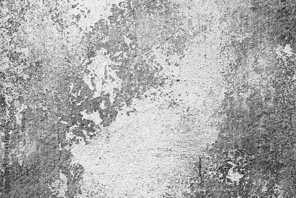 Obraz premium Texture of a concrete wall with cracks and scratches which can be used as a background