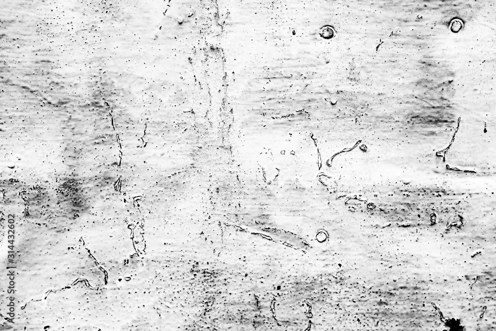Fototapeta premium Metal texture with scratches and cracks which can be used as a background