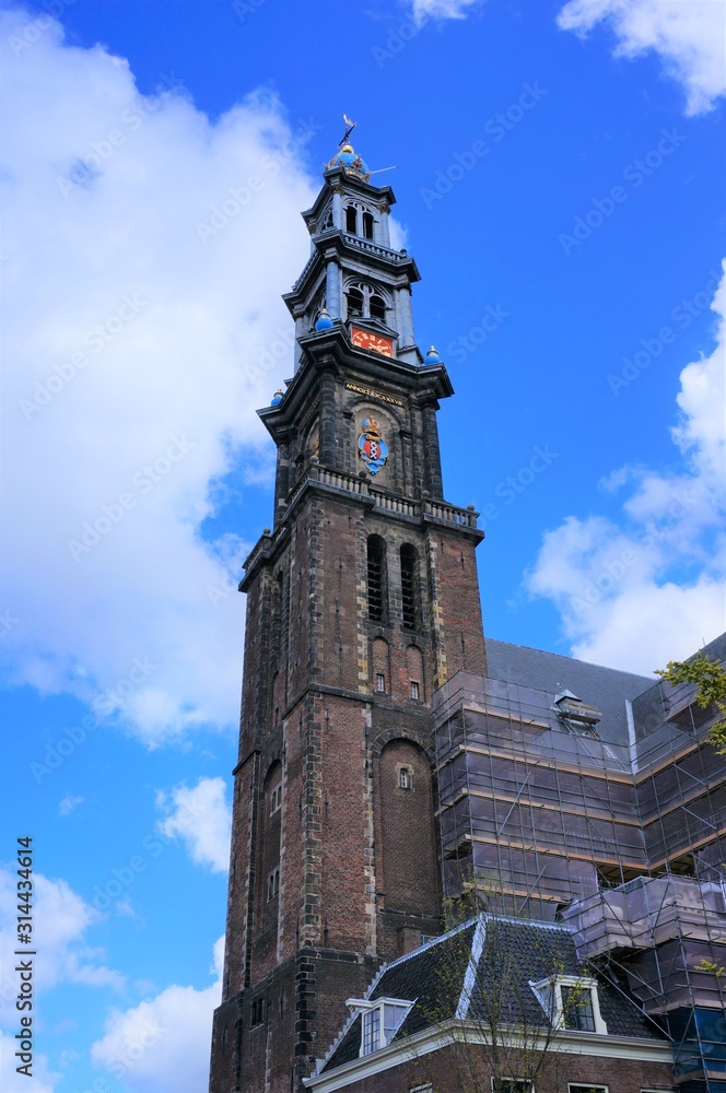 Obraz premium the cityscape of amsterdam, the netherlands