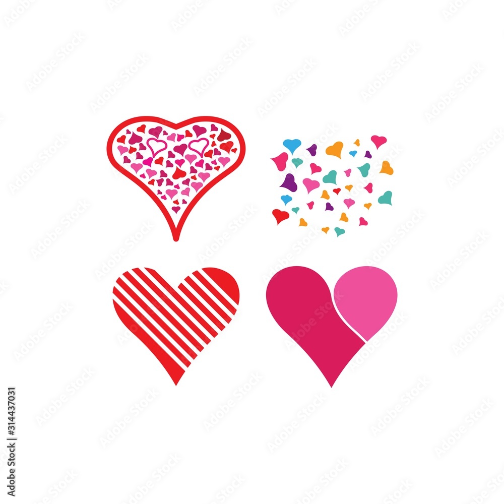 Heart Logo Template