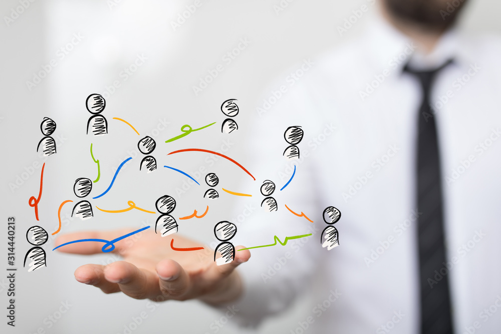 Concept of teamwork and partnership Concept of teamwork and partnership