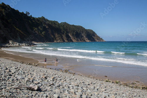 Concha de Artedo Beach; Asturias photo