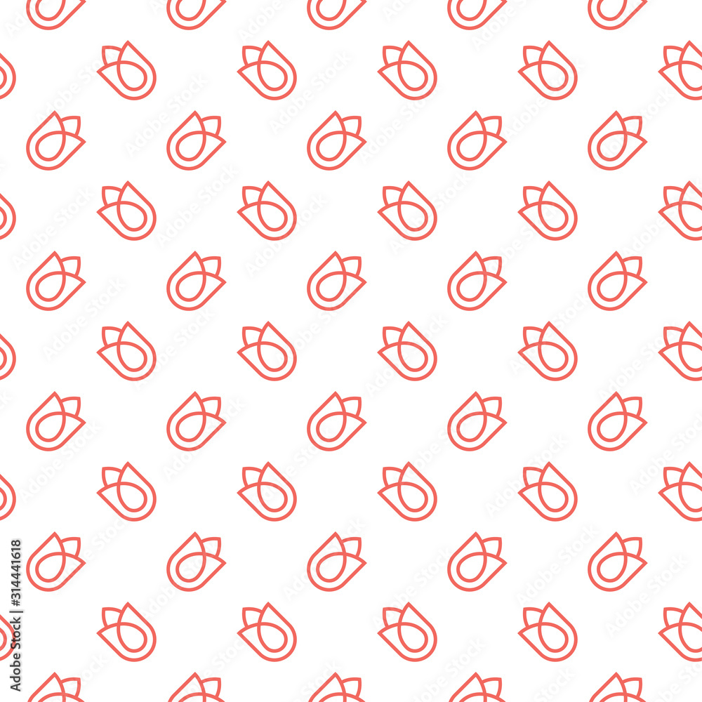 beautiful red flowers seamless pattern background beautiful red flowers seamless pattern background