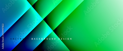 Trendy simple fluid color gradient abstract background with dynamic straight shadow line effect. Vector Illustration For Wallpaper, Banner, Background, Card, Book Illustration, landing page