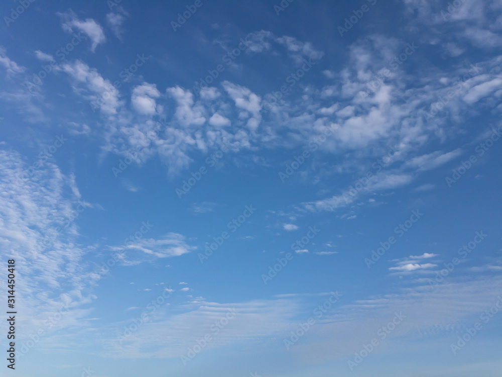  blue sky with clouds