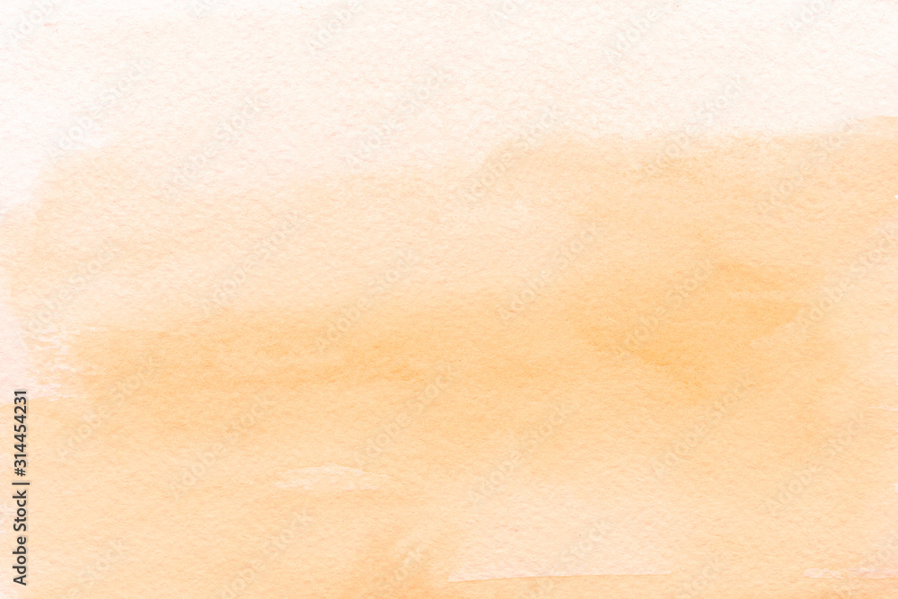 Orange watercolor background Soft ombre paint texture Abstract backdrop  Stock Illustration | Adobe Stock