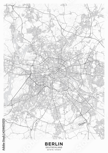 plakat-mapa-miasta-berlin-szczegolowa-mapa-berlina-niemcy-system-transportu-miasta-obejmuje-odpowiednio-pogrupowane-funkcje-mapy-obiekty-wodne-linie-kolejowe-drogi-itp