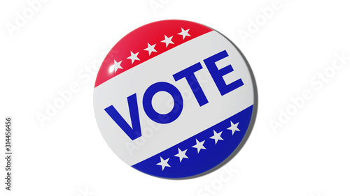 US Elections Concept Vote USA vector