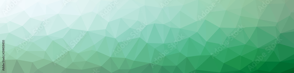 Fototapeta premium Abstract Trianglify gradient Generative Art background illustration