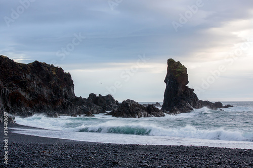 Beautiful nature in Snaefellsjokull National Park in Iceland, autumntime photo