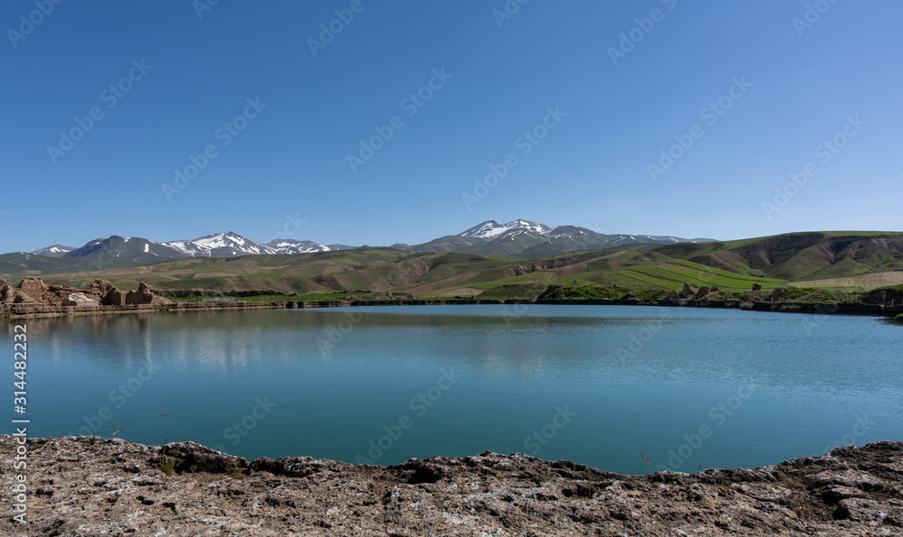 Lake Takht-e Soleyman Iran