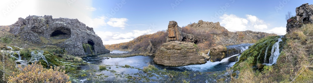 Gjain waterfall Iceland - Gjain, IS