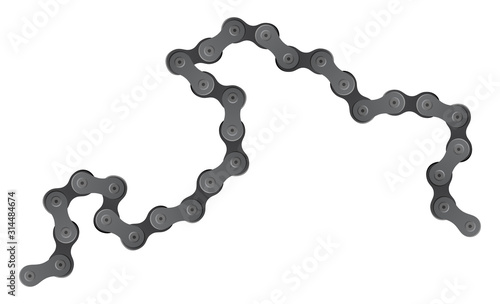 vector bicycle chain