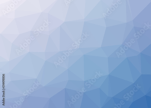 Abstract Trianglify gradient Generative Art background illustration