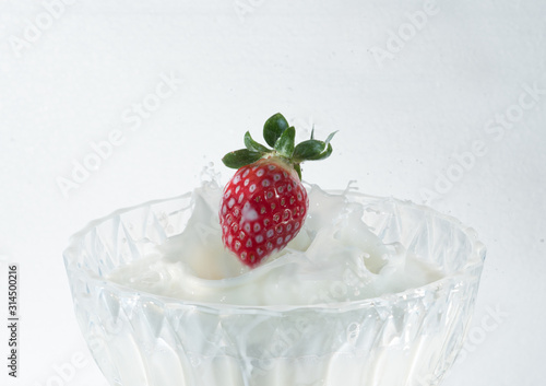 Erdbeermilch