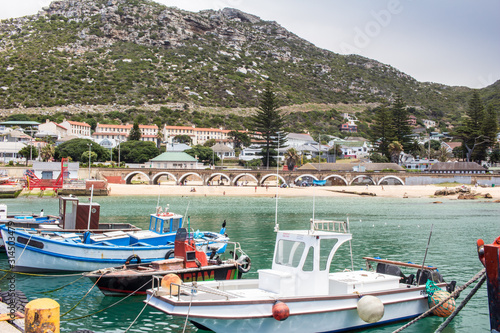 Fishing boats at Kalk Bay harbour - South Africa