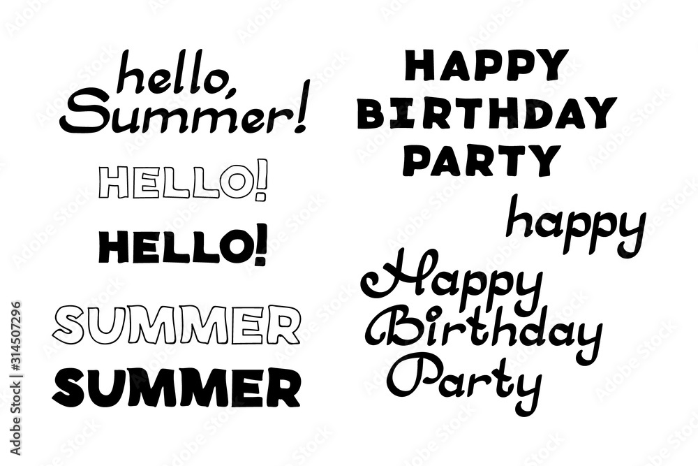 vector summer and birth quotes