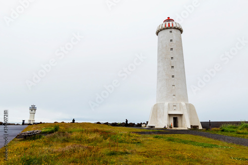 Akranes Lighthouse in Iceland