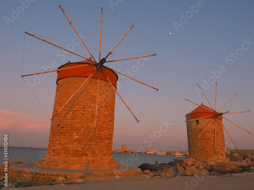 Rhodos-Stadt - Windmühlen