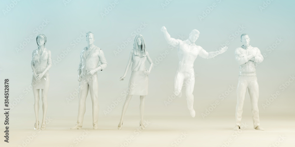 Obraz premium Leadership