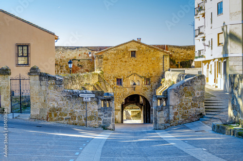 Puerta Colada in Ciudad Rodrigo Salamanca Spain photo