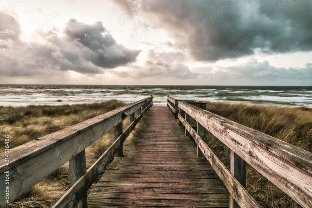 The Way to the Beach, Wenningstedt, Sylt, Germany The Way to the Beach, Wenningstedt, Sylt, Germany