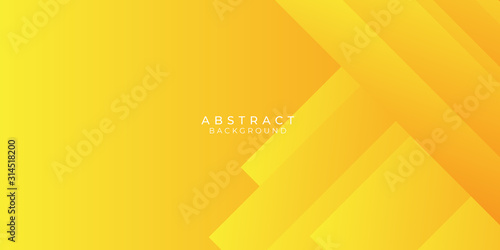 Fresh Orange Yellow Circle Line Abstract Background Presentation Vector Illustration