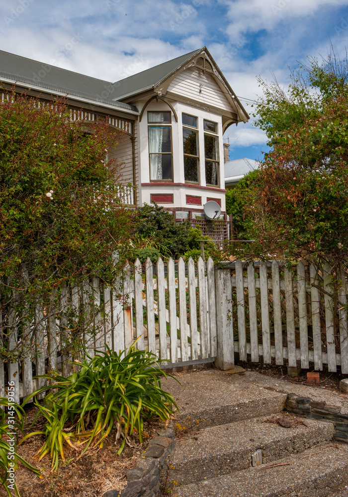 Invercargill South Island. New Zealand. Victorian house.