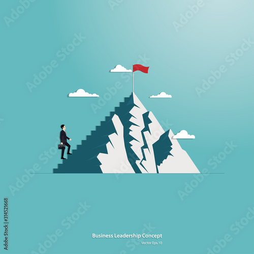 Business leadership of successful