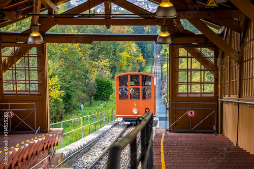 Bergbahn, Königsstuhl, Heidelberg, Deutschland 