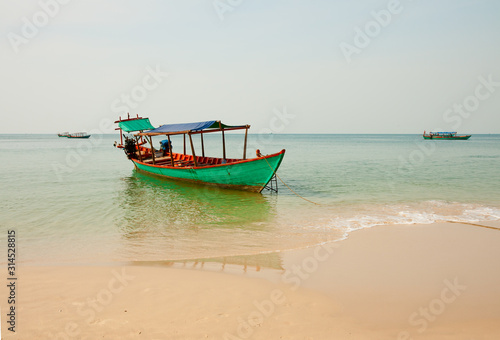 Fishing boat, Cambodia © YuliaB