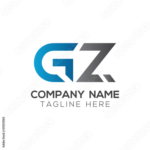 Free Download Initial GZ Letter Linked Logo. GZ letter Type Logo Design vector Template. Abstract Letter GZ logo Design - GFXLoad