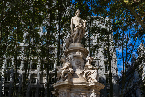 Downtown of Madrid, Spain photo