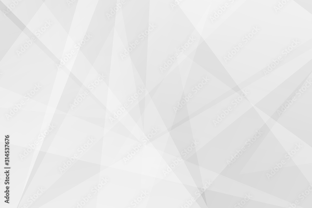 Fototapeta premium Abstract white and grey on light silver background modern design. Vector illustration EPS 10.