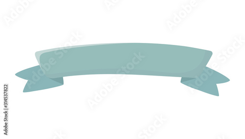 ribbon decoration celebration ornament icon