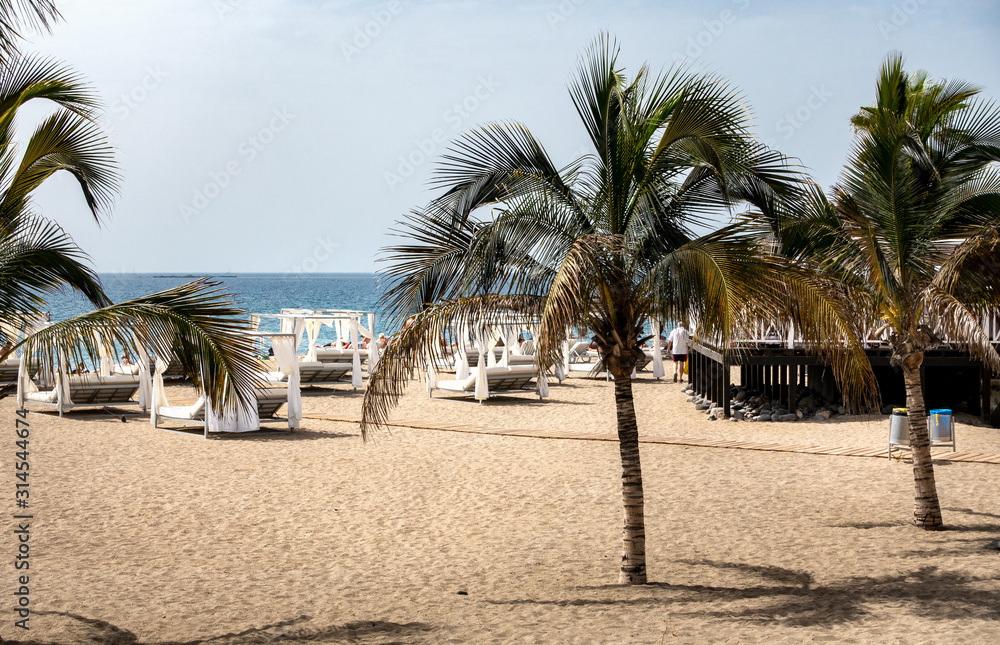 Obraz premium am Strand